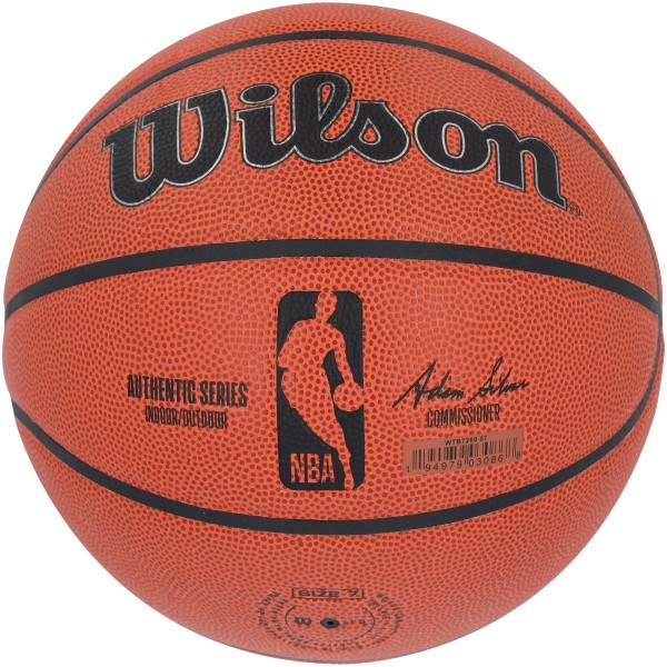 Jalen Brunson New York Knicks Autographed Fanatics Authentic Wilson Authentic Series Indoor/Outdoor Basketball with King of NY Inscription