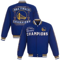 Кофта на молнии Golden State Warriors JH Design 7-Time NBA Finals Champions Reversible Wool - Royal