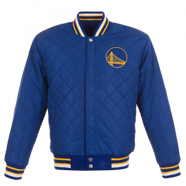 Кофта на молнии Golden State Warriors JH Design 7-Time NBA Finals Champions Reversible Wool - Royal