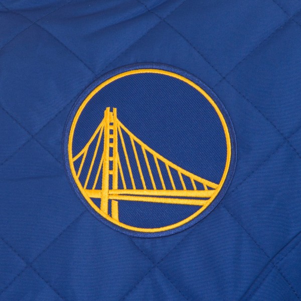Кофта на молнии Golden State Warriors JH Design 7-Time NBA Finals Champions Reversible Wool - Royal