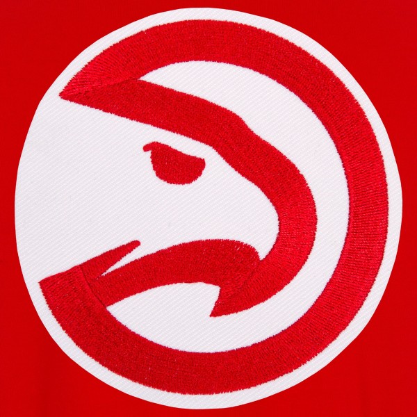 Бомбер Atlanta Hawks JH Design Reversible Varsity - Red