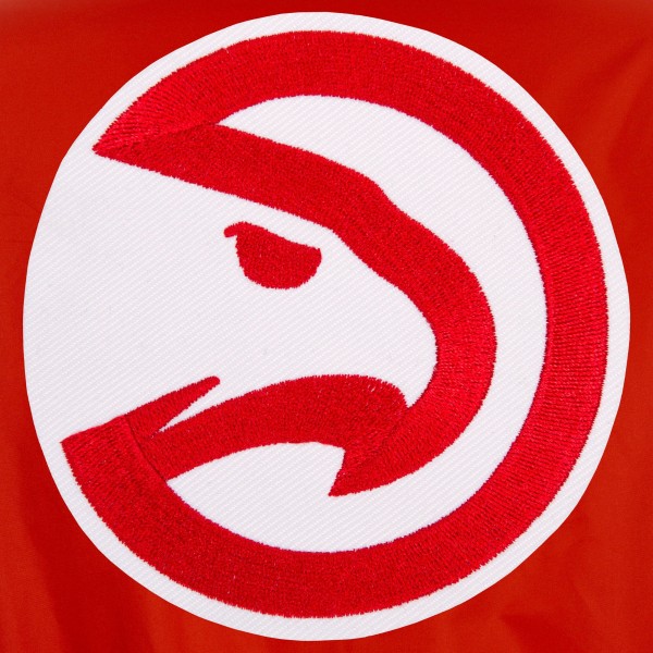 Бомбер Atlanta Hawks JH Design Reversible Varsity - Red