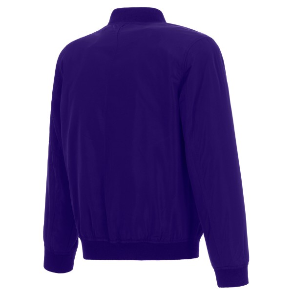 Кофта на молнии Los Angeles Lakers JH Design Nylon Bomber - Purple
