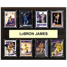 Los Angeles Lakers LeBron James 12 x 15 Trading Card Plaque