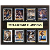 Golden State Warriors 12 x 15 Trading Card Plaque