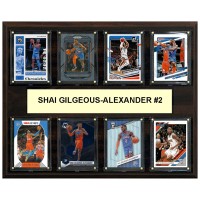 Плакат Oklahoma City Thunder Shai Gilgeous-Alexander 12 x 15 Trading Card