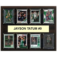 Boston Celtics Jayson Tatum 12 x 15 Trading Card Plaque