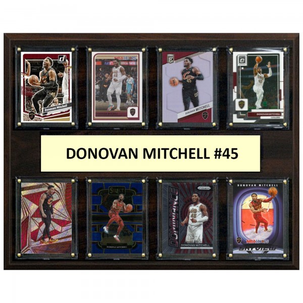 Cleveland Cavaliers Donovan Mitchell 12 x 15 Trading Card Plaque