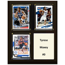 Philadelphia 76ers Tyrese Maxey 2024 8 x 10 Plaque