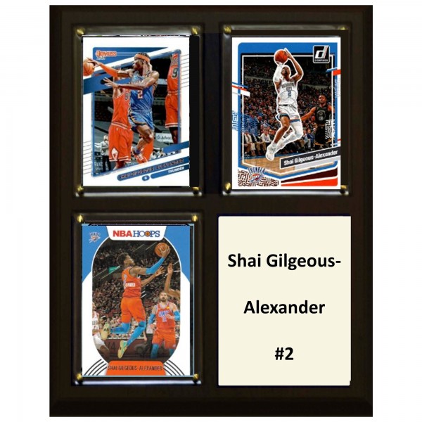 Плакат Oklahoma City Thunder Shai Gilgeous-Alexander 2024 8 x 10