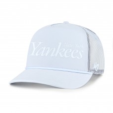 Бейсболка New York Yankees 47 Light Blue Foundation Script Hitch