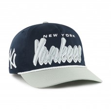 Бейсболка New York Yankees 47 Navy Dropshadow Rope Hitch