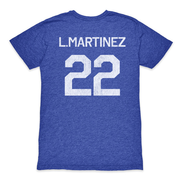 Футболка Lautaro Martinez Argentina National Team 1863FC Retro Tri-Blend - Blue