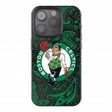 Boston Celtics Keyscaper Paisley Bling iPhone Case