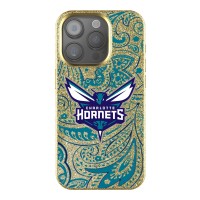 Charlotte Hornets Keyscaper Paisley Bling iPhone Case