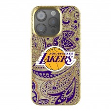 Los Angeles Lakers Keyscaper Paisley Bling iPhone Case