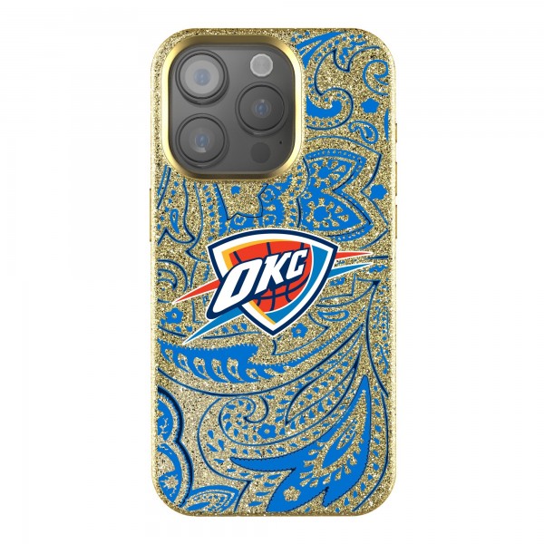 Чехол на телефон Oklahoma City Thunder Keyscaper Paisley Bling iPhone