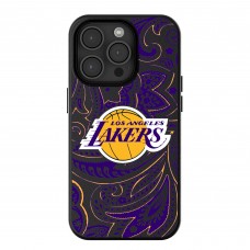 Los Angeles Lakers Keyscaper Paisley iPhone Magnetic Bump Case