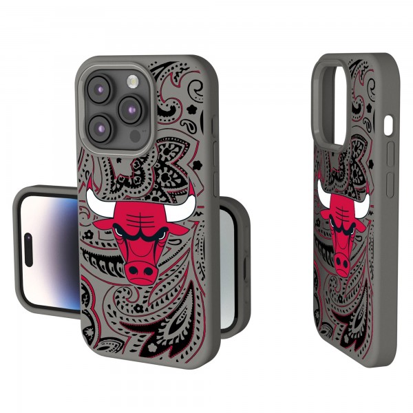 Chicago Bulls Paisley iPhone Soft Touch Case