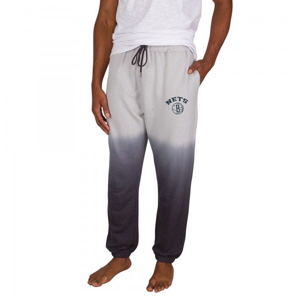 Штаны Brooklyn Nets Concepts Sport Dusk Dip Dye Lightweight French Terry Lounge - Gray/Charcoal