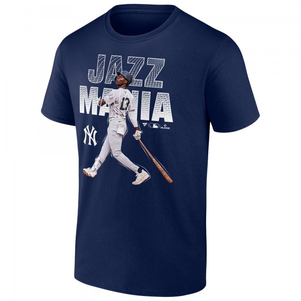 New York Yankees Jazz Chisholm Jr. Navy Jazz Mania T-Shirt
