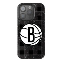 Brooklyn Nets Keyscaper Plaid Bling iPhone Case