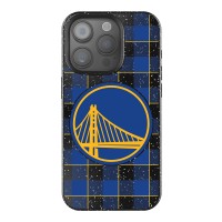 Golden State Warriors Keyscaper Plaid Bling iPhone Case