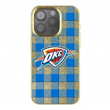 Чехол на телефон Oklahoma City Thunder Keyscaper Plaid Bling iPhone