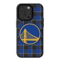 Golden State Warriors Keyscaper Plaid Magnetic Bump iPhone Case