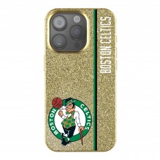 Boston Celtics Keyscaper Sidebar Gold Bling iPhone Case