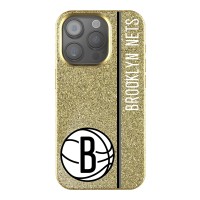 Brooklyn Nets Keyscaper Sidebar Gold Bling iPhone Case