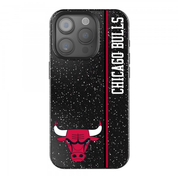 Chicago Bulls Keyscaper Sidebar Black Bling iPhone Case