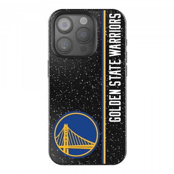 Golden State Warriors Keyscaper Sidebar Black Bling iPhone Case