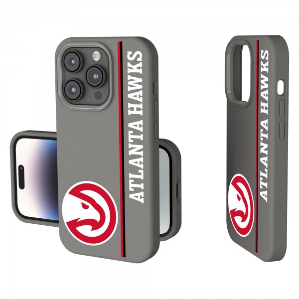 Atlanta Hawks Keyscaper Sidebar Soft Touch iPhone Case