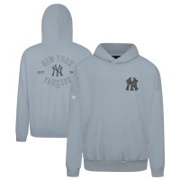 Толстовка New York Yankees Levelwear Gray Contact Nightfall