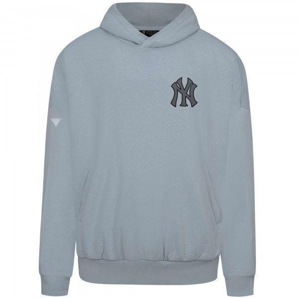 Толстовка New York Yankees Levelwear Gray Contact Nightfall