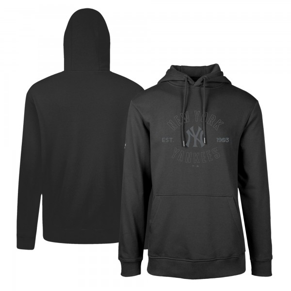 Толстовка New York Yankees Levelwear Black Podium Abyssal