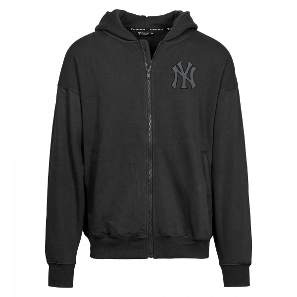 Толстовка на молнии New York Yankees Levelwear Black Uphill Abyssal