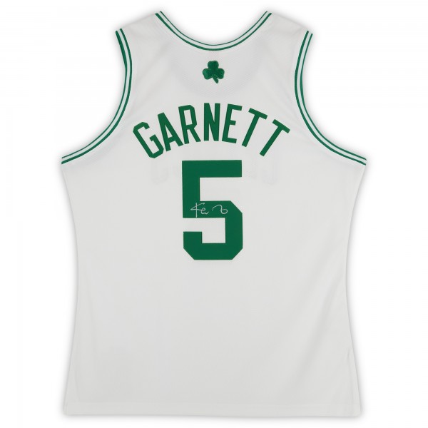 Kevin Garnett Boston Celtics Autographed Fanatics Authentic Mitchell & Ness White 2007-08 Authentic Jersey