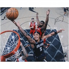 Paolo Banchero Orlando Magic Autographed Fanatics Authentic 16 x 20 Layup vs. Zion Williamson Photograph