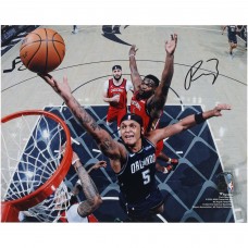 Paolo Banchero Orlando Magic Autographed Fanatics Authentic 8 x 10 Layup vs Zion Williamson Photograph