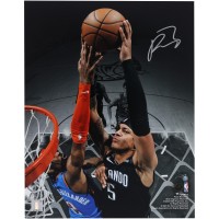 Paolo Banchero Orlando Magic Autographed Fanatics Authentic 11 x 14 Dunk vs. Shai Gilgeous-Alexander Photograph