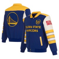 Кофта на молнии Golden State Warriors JH Design Classic Reversible - Royal