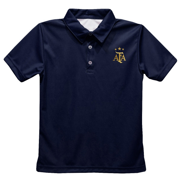 Подростковая Argentina National Team Vive La Fete Solid Polo - Navy
