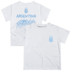 Детская Argentina National Team Vive La Fete Impressions Artwork Icons T-Shirt - White