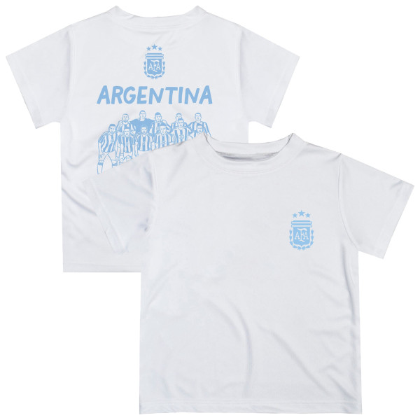 Детская Argentina National Team Vive La Fete Impressions Artwork Icons T-Shirt - White