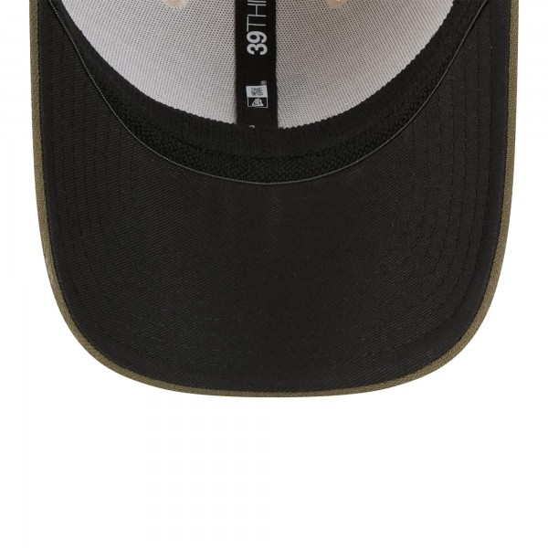 Бейсболка Los Angeles Dodgers New Era Light Beige/Olive 2025 Armed Forces Day 39THIRTY