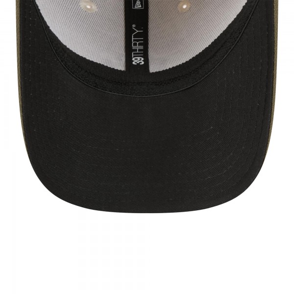 Бейсболка New York Yankees New Era Light Beige/Olive 2025 Armed Forces Day 39THIRTY