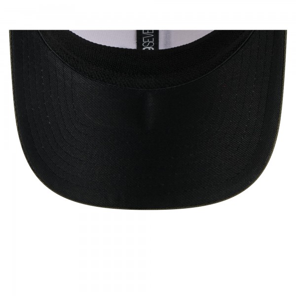 Бейсболка Los Angeles Dodgers New Era Light Beige/Olive 2025 Armed Forces Day 9SEVENTY Stretch-Snap