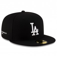 Бейсболка Los Angeles Dodgers New Era x j-FROST Black 59FIFTY